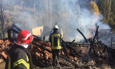 SULUOVA SEYFE KÖYÜNDE 2 KATLI EV YANDI