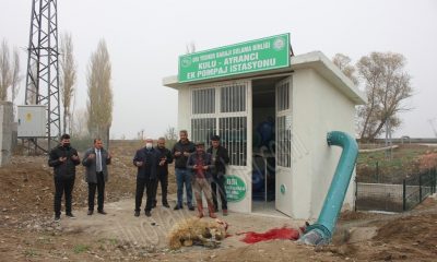 SULUOVA SULAMA BİRLİĞİNİN YENİ SU POMPA ÜNİTESİ HİZMETE GİRDİ