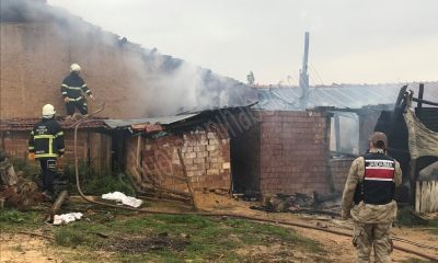 SULUOVA BAYIRLI KÖYÜNDE YANGIN !