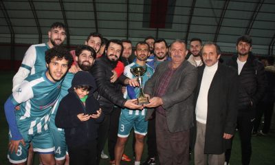 ŞEREF HALI SAHA FUTBOL TURNUVASI ŞAMPİYONU; KONFOR ISI OLDU