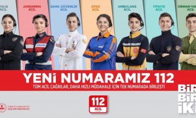 TÜM ACİL DURUMLARIN TEK NUMARASI: 112