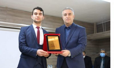 ÖĞRENCİ SELMAN KETİL KUR’AN-I KERİMİ GÜZEL OKUMA YARIŞMASINDA İL 1.’Sİ OLDU