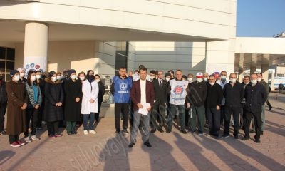 SULUOVALI SAĞLIK ÇALIŞANLARI 1 GÜNLÜK İŞ BIRAKTI