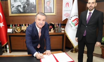 ŞEKER FABRİKASI İLE AMASYA ÜNİVERSİTESİ ARASINDA İŞBİRLİĞİ PROTOKOLÜ İMZALADI