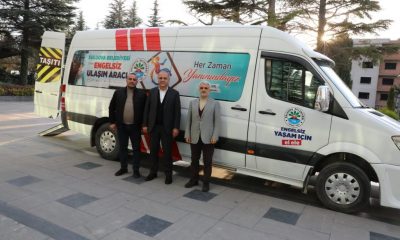 BELEDİYEDEN ENGELLİ ÖĞRENCİLERE “ÜCRETSİZ ENGELSİZ ULAŞIM ARACI” HİZMETİ