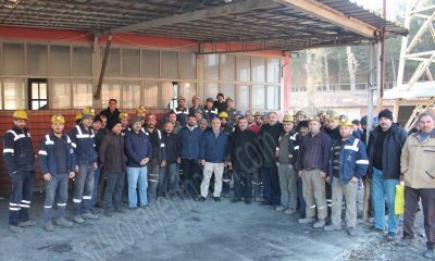 MADENCİLERDEN SULUOVA YENİ ŞEKER CAMİ İNŞAATINA DESTEK GELDİ