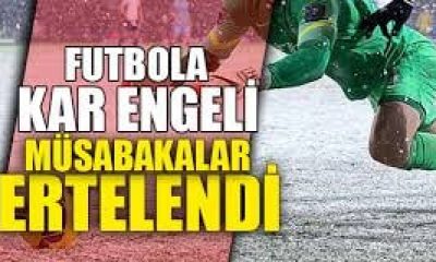 AMASYA AMATÖR KÜME MAÇLARI ERTELENDİ