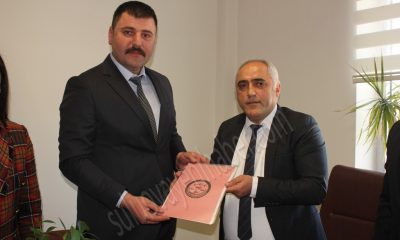 MAZBATASINI ALAN ESNAF ODASI BAŞKANI ÖMER KARSAVUL, GÖREVİNE BAŞLADI