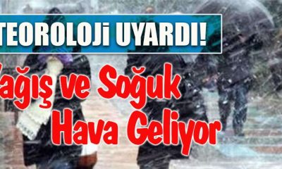 METEOROLOJİDEN AŞIRI SOĞUK VE KAR YAĞIŞI UYARISI !