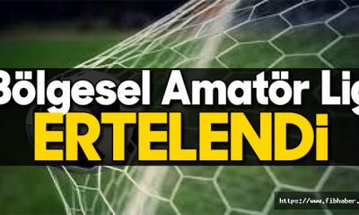 BÖLGESEL AMATÖR LİGİ MÜSABAKALARI İLE İLĞİLİ ÖNEMLİ DUYURU