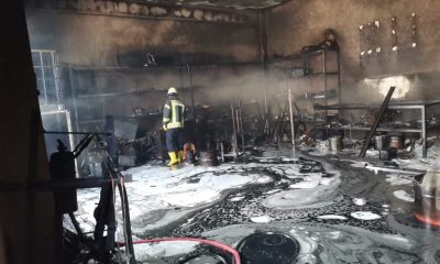 SULUOVA İTFAİYEMİZ, YANGINA ZAMANINDA MÜDAHALE ETTİ