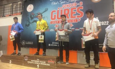 SULUOVALI GÜREŞÇİMİZ ÇAĞAN KÖSE 3. OLDU