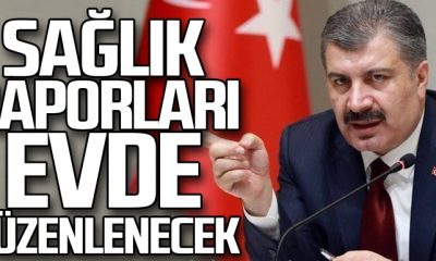 YATAĞA BAĞIMLI HASTALARIN SAĞLIK RAPORU EVLERİNDE DÜZENLENECEK !