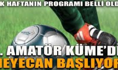 AMASYA 1. AMATÖR FUTBOL LİG HEYECANI BAŞLIYOR
