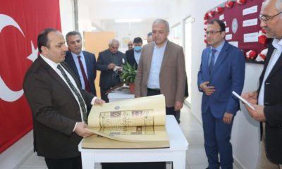 SULUOVA ŞEHİT SÜLEYMAN AYDIN KIZ ANADOLU İMAM HATİP LİSESİ’NDE “KURAN-I KERİM SERGİSİ” AÇILDI