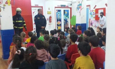 İTFAİYEDEN ÖĞRENCİLERE EĞİTİM