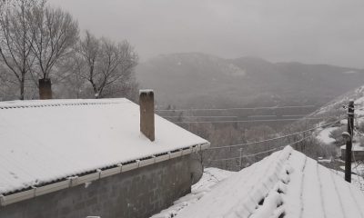 SULUOVA’YA NİSAN AYINDA KAR YAĞDI