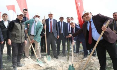 YÜKSEK OKUL “SENDE BİR FİDAN DİK” KAPSAMINDA 500 FİDANI TOPRAKLA BULUŞTURDU