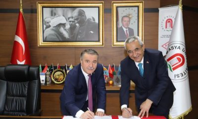 AMASYA ÜNİVERSİTESİ İLE SULUOVA ZİRAAT ODASI ARASINDA İŞ BİRLİĞİ PROTOKOLÜ İMZALANDI