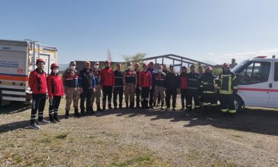 SULUOVA’DA DEPREM TATBİKATI; ENKAZ ALTINDA KALANLAR KURTARILDI