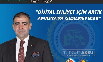TSO BAŞKANI AKSU; “DİJİTAL EHLİYET ARTIK SULUOVAMIZDA DA VERİLECEK.”