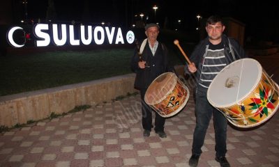 SULUOVA’DA RAMAZAN DAVULCULARI MESAİYE BAŞLADI