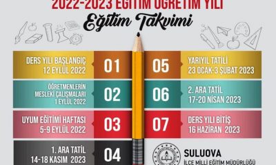 2022-2023 EĞİTİM ÖĞRETİM YILI EĞİTİM TAKVİMİ BELLİ OLDU