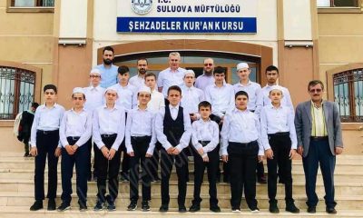 SULUOVA ŞEHZADELER KUR’AN KURSUNUN 15 ÖĞRENCİSİDE SINAVI KAZANARAK HAFIZ OLDU.