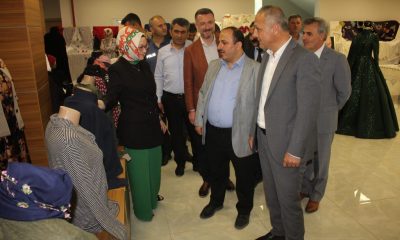 İLÇEMİZDE “HAYAT BOYU ÖĞRENEN SULUOVA” SERGİSİ AÇILDI