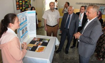 SULUOVA ŞEHİT YÜZBAŞI ALPER KALEM ORTAOKULU´NDA TÜBİTAK 4006 BİLİM FUARI AÇILDI