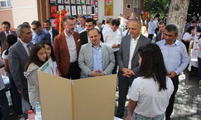 SULUOVA ŞEKER ORTAOKULU´NDA TÜBİTAK 4006 BİLİM FUARI AÇILDI