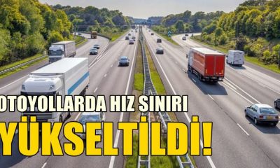OTOYOLLARDA YENİ DÖNEM BAŞLIYOR! OTOMOBİLLERİN HIZ SINIRLARI YÜKSELTİLDİ