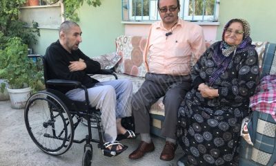 SULUOVA SAKATLAR DERNEĞİNDEN, ENGELLİ MENDERES YERAL’A BAYRAM HEDİYESİ