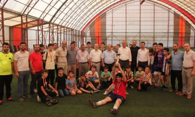 YAZ KUR’AN KURSLARI FUTBOL TURNUVASI ŞAMPİYONU HACI MUSTAFA CAMİ TAKIMI OLDU