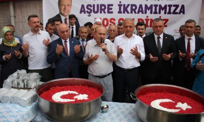 SULUOVA BELEDİYEMİZ VATANDAŞLARIMIZA AŞURE İKRAM ETTİ.