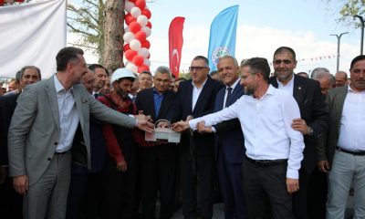 SULUOVA’DA 300 ARAÇLIK 2 KATLI KAPALI OTOPARKIN TEMEL ATMA TÖRENİ YAPILDI