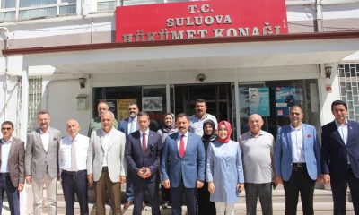 VALİMİZ MASATLI VE AK PARTİ VEKİLLERİ, SULUOVA’DA ZİYARET VE İNCELEMELERDE BULUNDU.