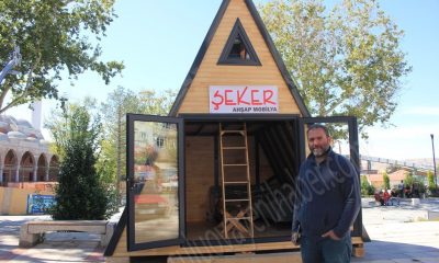 ALTAN USTA’NIN ŞEKER AHŞAP EVİ BÜYÜK İLGİ GÖRDÜ