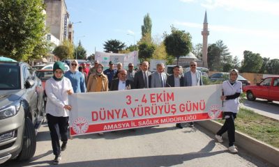 SULUOVA’DA “SAĞLIK İÇİN HAREKET ET” YÜRÜYÜŞÜ YAPILDI.
