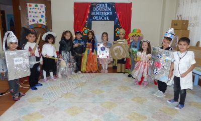 ÖZEL VALİDE SULTAN MİNİKLERİ GERİ DÖNÜŞÜME DİKKAT ÇEKTİ