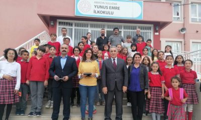 SIFIR ATIK PROJESİNE VERDİĞİ DESTEK VEREN SULUOVA YUNUS EMRE İLKOKULU’NA ÖDÜL VERİLDİ.