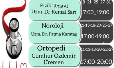 SULUOVA DEVLET HASTANESİNDE MESAİ DIŞI POLİKLİNİK HİZMETİ.