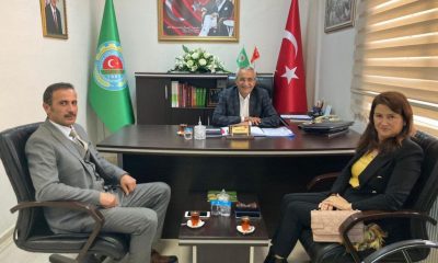 TMO SAMSUN ŞUBE MÜDÜRÜ ŞAHİNLERDEN İLÇE ZİRAAT ODAMIZA ZİYARET