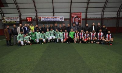 ŞEHİT SÜLEYMAN AYDIN ŞEREF HALI SAHA LİG TURNUVASI TÜM HIZIYLA DEVAM EDİYOR