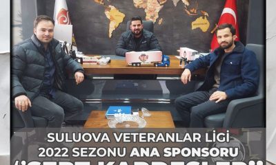 SULUOVA VETERANLAR LİGİ 2022 SEZONUNUN ANA SPONSORU ‘SERT KARDEŞLER GRUBU’ OLDU.