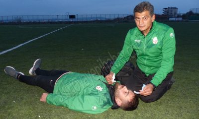 İLK MÜDAHALESİYLE DİLİ BOĞAZINA KAÇAN SPORCUYU KURTARAN SULUOVA SEBATSPOR MASÖRÜ OLAY ANINI ANLATTI