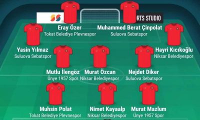 SULUOVA SEBATSPORLU 3 OYUNCU HAFTANIN KARMASINA SEÇİLDİ