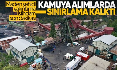 MADEN ŞEHİDİ YAKINLARINA İSTİHDAM SINIRI KALDIRILDI