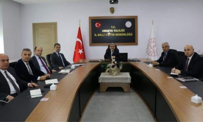 AMASYA MEM’DE 1.DÖNEM DEĞERLENDİRME TOPLANTISI GERÇEKLEŞTİRİLDİ