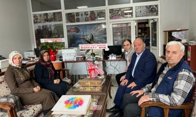 AK PARTİ KADIN KOLLARINDAN YENİ HABER GAZETEMİZE ZİYARET.